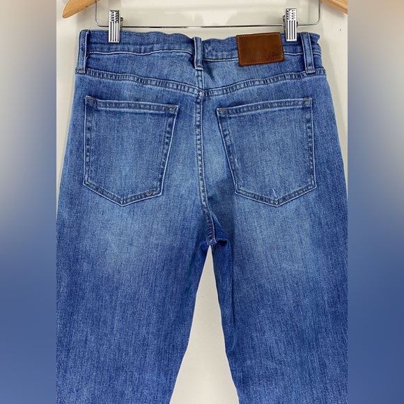 J.Crew Women’s Size 28 Slim Boyfriend Jean Raw Hem Distressed Jeans - Picture 6 of 11
